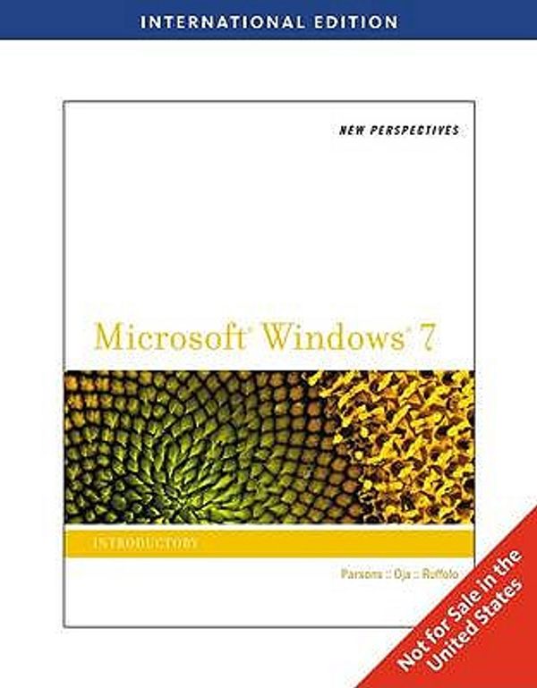 Cover Art for 9780538470711, New Perspectives on Microsoft Windows 7 by Unknown