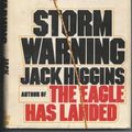 Cover Art for 9780030177613, Storm Warning by Jack Higgins