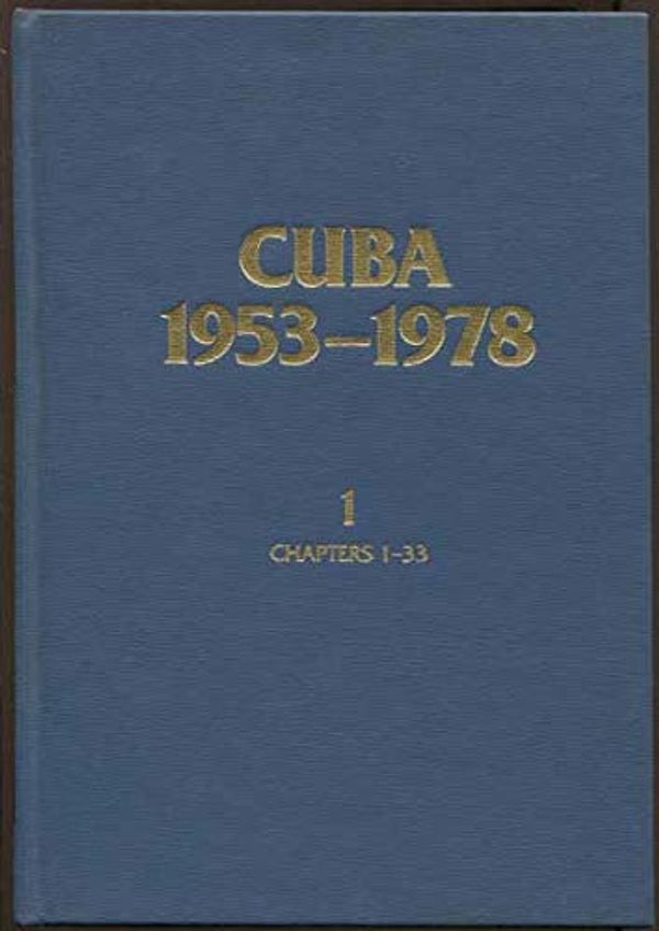 Cover Art for 9780527168247, Cuba, 1953-1978: A Bibliographic Guide to the Literature by 