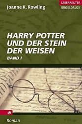 Cover Art for 9783800092499, Harry Potter und der Stein der Weisen. Großdruck; by Joanne K. Rowling