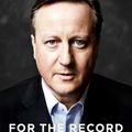 Cover Art for 9781094063362, For the Record: Library Edition by David Cameron