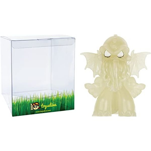 Cover Art for 0830395988900, Cthulhu [Grow in Dark]: 3in Mystery Minis Vinyl Figurine Bundle with 1 Compatible 'ToysDiva' Graphic Protector [Rare] (Wave 2) (05870E - B) by Unknown