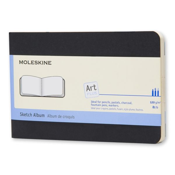 Cover Art for 9788867323357, Moleskine Art Plus Sketchbook, Pocket, Plain, Black, Soft Cover (3.5 X 5.5) by Moleskine