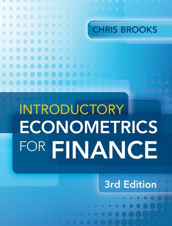 Cover Art for 9781139904766, Introductory Econometrics for Finance by Chris Brooks