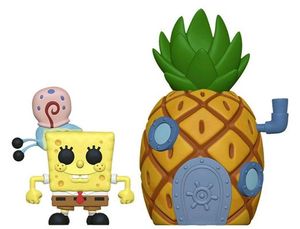 Cover Art for 0889698395472, FUNKO POP! Town: Spongebob w/ Pineapple by FUNKO