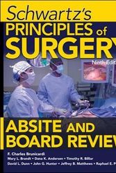 Cover Art for 9780071606363, Schwartz’s Principles of Surgery ABSITE and Board Review by F. Charles Brunicardi