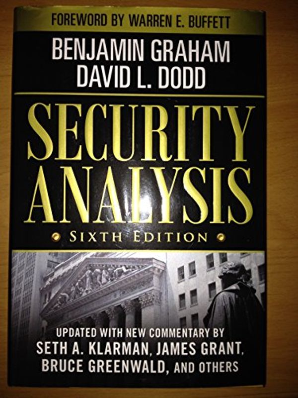 Cover Art for 9780071603126, Security Analysis by Benjamin Graham