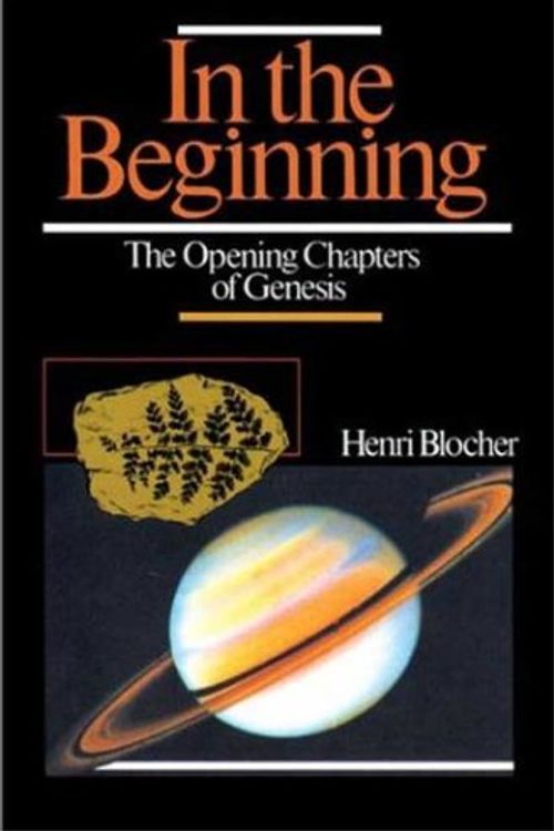 Cover Art for 9780851113210, In the Beginning by Henri Blocher