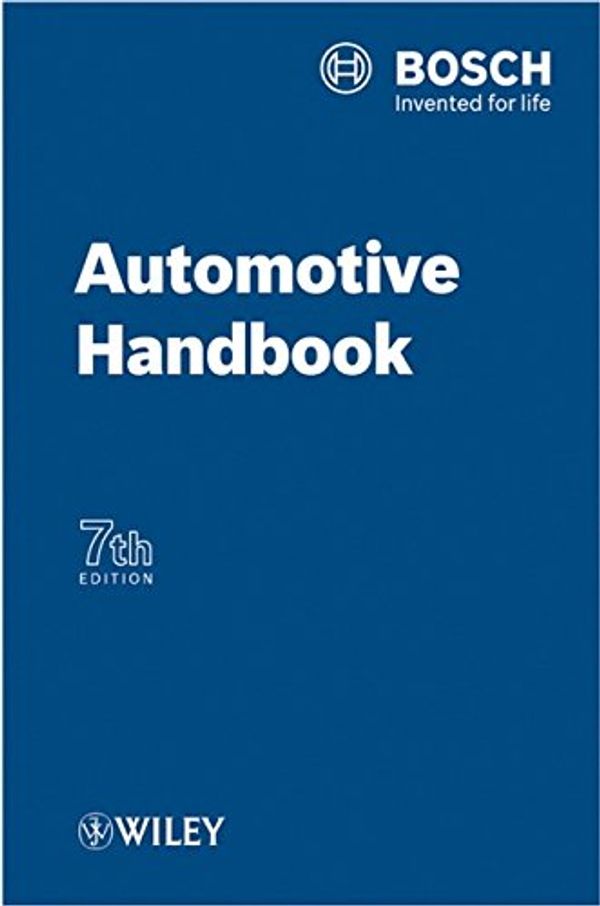 Cover Art for 9780470519363, Bosch Automotive Handbook by Robert Bosch GmbH