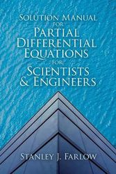 Cover Art for 9780486842523, Solution Manual for Partial Differential Equations for Scientists and Engineers (Dover Books on Mathematics) by Stanley J. Farlow
