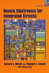 Cover Art for 9780471593980, Device Electronics for Integrated Circuits by Richard S. Muller
