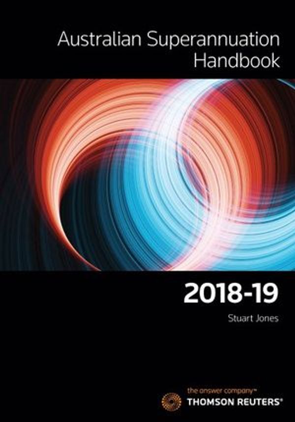 Cover Art for 9780864698339, Aust Superannuation Handbook 2018-19 by Stuart Jones