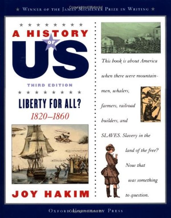 Cover Art for 9780195153279, Liberty for All? by Joy Hakim