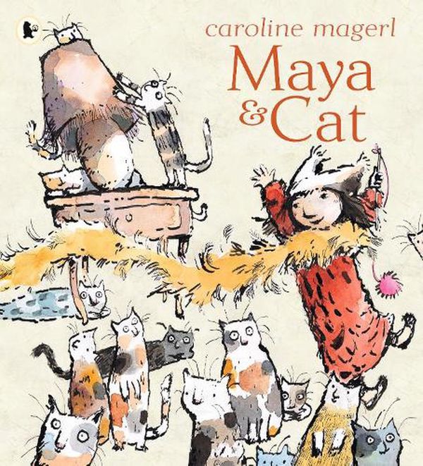 Cover Art for 9781406394177, Maya and Cat by Caroline Magerl