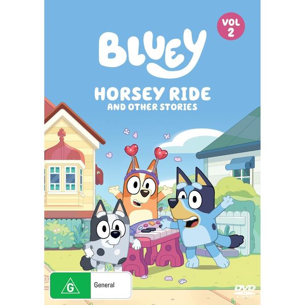 Cover Art for 9342458044467, Bluey: Volume 2 - Horsey Ride and Other Stories by BBC