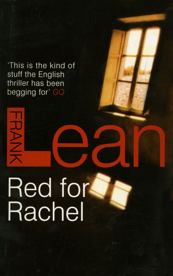 Cover Art for 9780099594826, Red For Rachel by Frank Lean