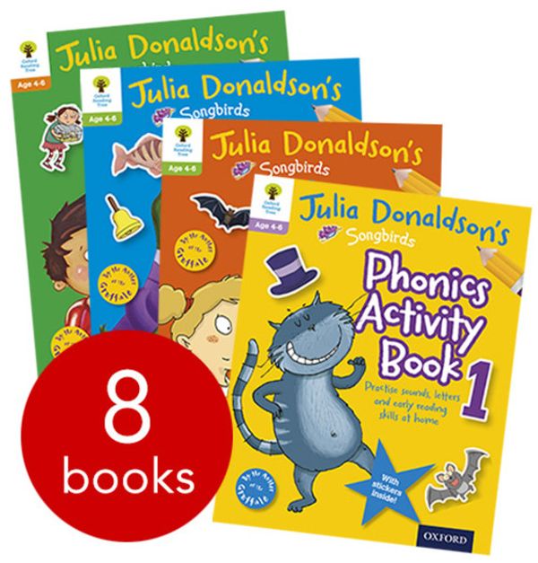 Cover Art for 9780192743114, Oxford Reading Tree Julia Donaldson's Songbirds Phonics Activity Collection 8 Books Set by Julia Donaldson