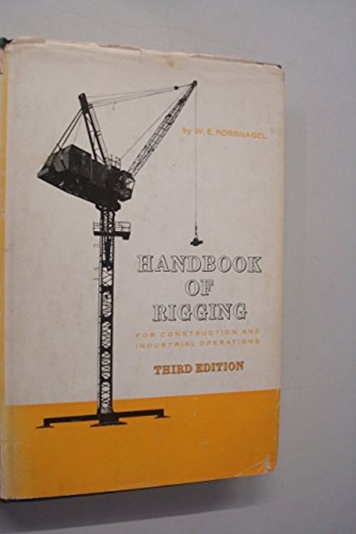 Cover Art for 9780070539402, Handbook of Rigging by W. E. Rossnagel