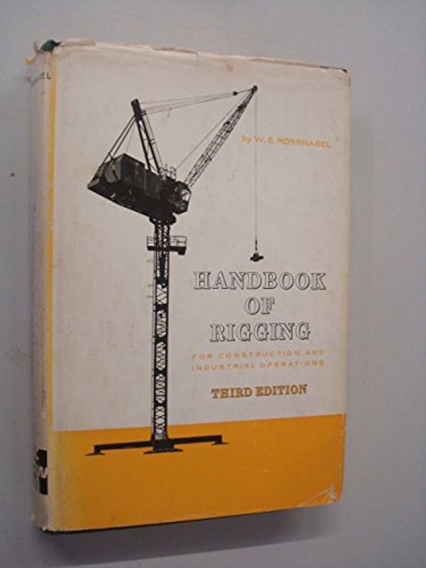 Cover Art for 9780070539402, Handbook of Rigging by W. E. Rossnagel
