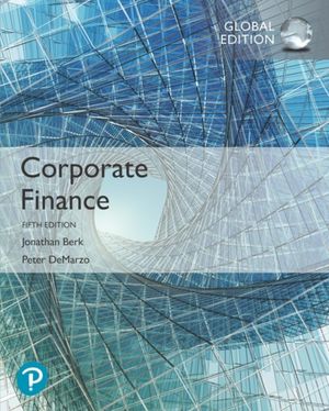 Cover Art for 9781292304151, Corporate Finance Global Edition by Jonathan Berk