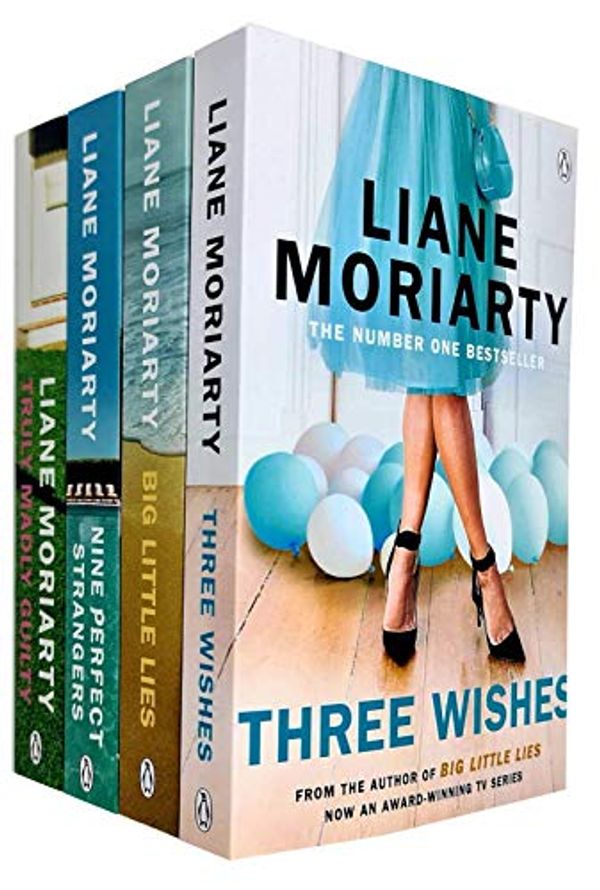 Cover Art for 9789123870998, Liane Moriarty 4 Books Collection Set (Three Wishes, Big Little Lies, Nine Perfect Strangers, Truly Madly Guilty) by Liane Moriarty