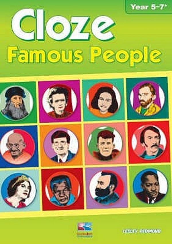 Cover Art for 9781906125424, Cloze - Famous People by Lesley Redmond
