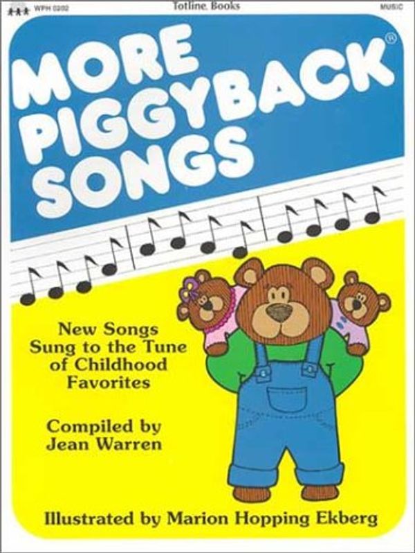 Cover Art for 9780911019025, More Piggyback Songs by Jean Warren