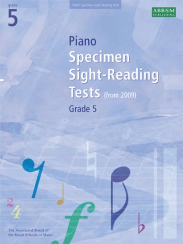 Cover Art for 9781860969096, Piano Specimen Sight-Reading Tests, Grade 5 by Abrsm