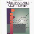 Cover Art for 9780131816459, Multivariable Mathematics by Richard E. Williamson, Hale F. Trotter