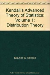 Cover Art for 9780195205619, Kendall's Advanced Theory of Statistics by The Alan Stuart