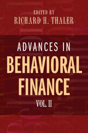 Cover Art for 9780691121758, Advances in Behavioral Finance: v. 2 by Richard H. Thaler