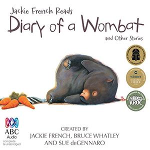 Cover Art for B00Z7LKAJS, Jackie French Reads: Diary of a Wombat and Other Stories by Jackie French