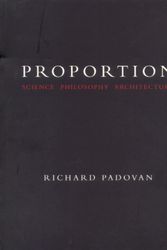 Cover Art for 9780419227809, Proportion by Richard Padovan