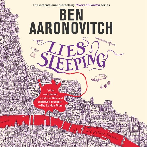 Cover Art for 9781984890757, Lies Sleeping by Ben Aaronovitch