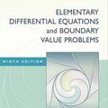 Cover Art for 9780470383346, Elementary Differential Equations and Boundary Value Problems by William E. Boyce, Richard C. DiPrima