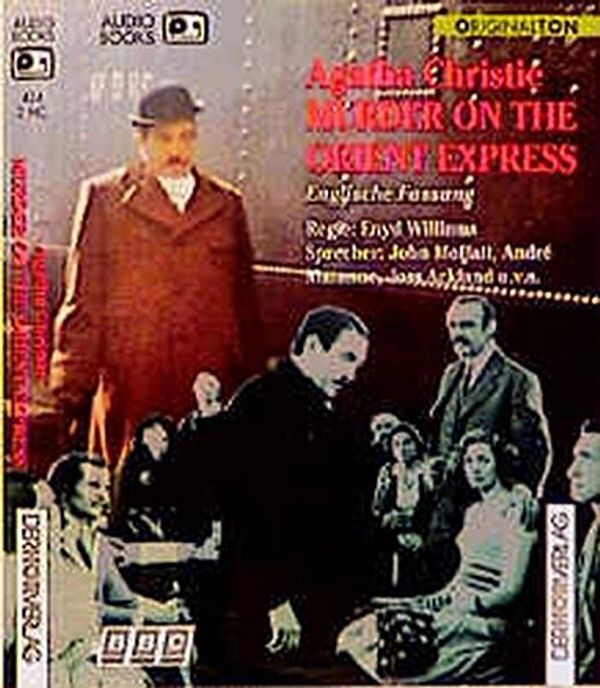 Cover Art for 9783895844249, Murder on the Orient Express. Audiobook. 2 Cassetten. Englische Fassung by Agatha Christie
