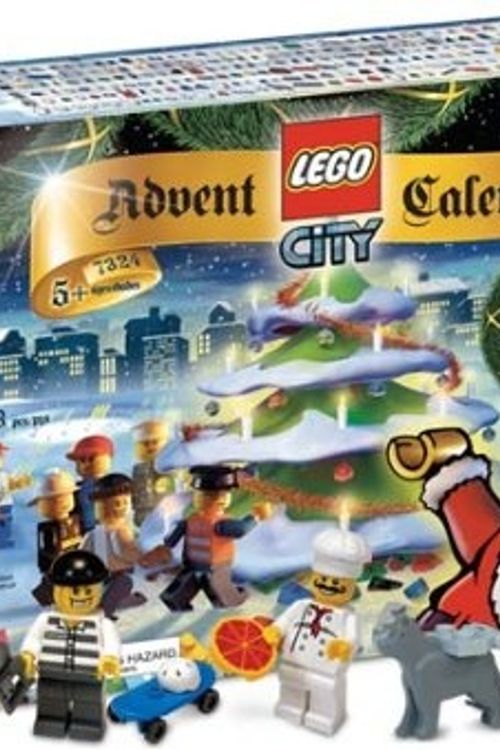 Cover Art for 0673419076043, City Advent Calendar Set 7324 by Lego