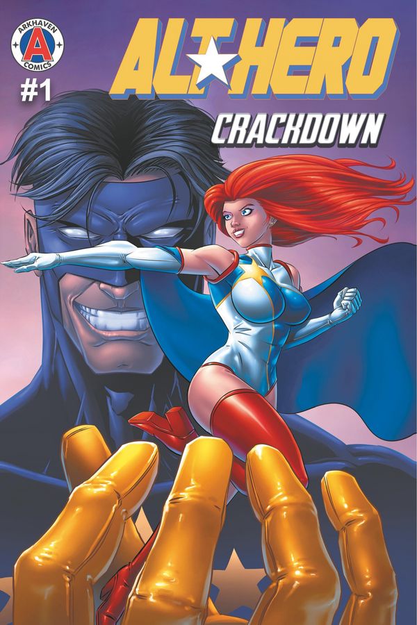 Cover Art for 9789527303009, Alt-Hero #1: Crackdown by Vox Day