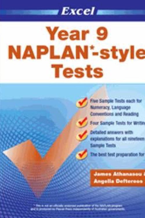 Cover Art for 9781741251944, NAPLAN-style Tests by Athanasou