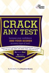 Cover Art for 9780375429354, The Princeton Review the Anxious Test-Taker's Guide to Cracking Any Test by Princeton Review (COR)