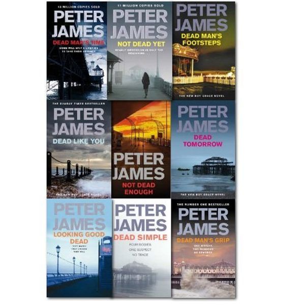 Cover Art for 9780399952531, Peter James Roy Grace Novel 9 Books Collection Pack Set,Not Dead Yet Dead Man's Grip Dead Like You Dead Simple Dead Tomorrow Looking Good Dead Not Dead Enough Dead Man's Footsteps, & [hardcover] Dead Man's Time by Peter James