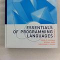 Cover Art for 9780262062176, Essentials of Programming Languages by Daniel P. Friedman, Mitchell Wand, Christopher T. Haynes