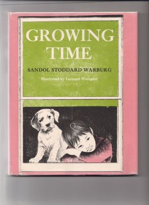 Cover Art for 9780395169667, Growing Time by Sandol Stoddard Warburg