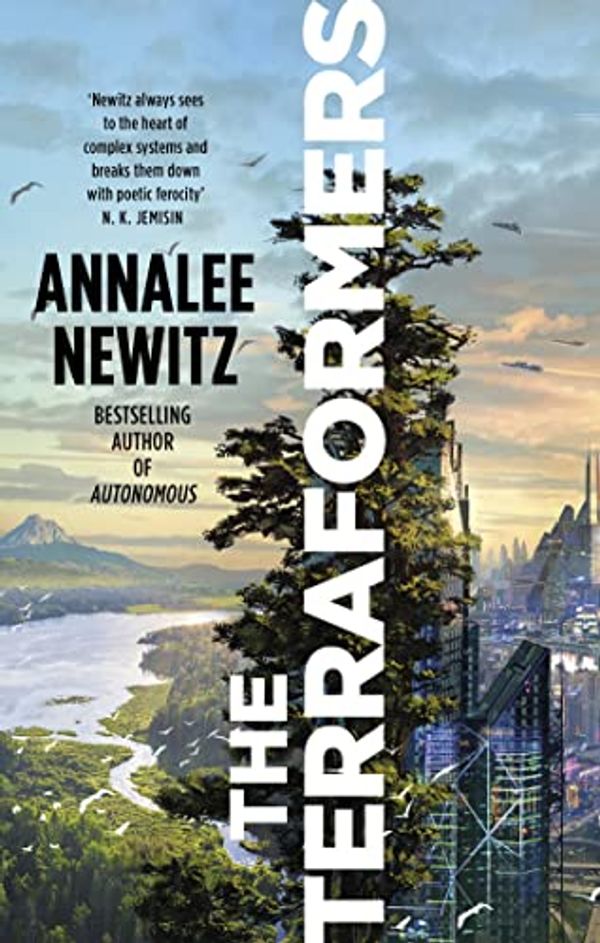 Cover Art for B0B9WXKKCK, The Terraformers by Annalee Newitz