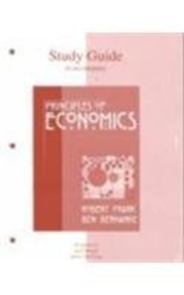 Cover Art for 9780072289664, Economics Study Guide by Jack Mogab