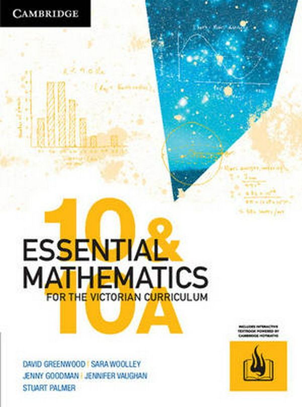 Cover Art for 9781316623671, Essential Maths for the Victorian Syllabus Year 10 Print Bundle (Textbook and Hotmaths) by David Greenwood, Sarah Woolley, Jennifer Vaughan, Jennifer Goodman, Cambridge Hotmaths