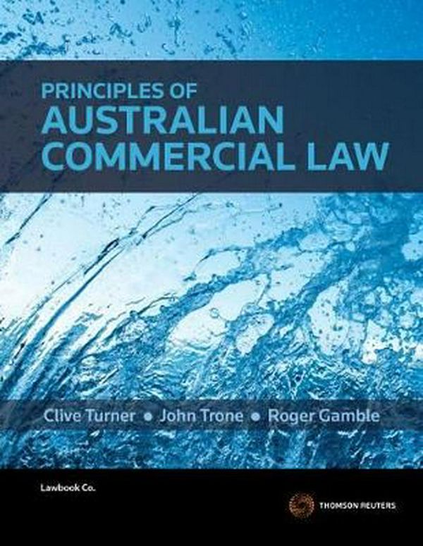 Cover Art for 9780455239026, Principles of Australian Commercial Law by Roger Gamble