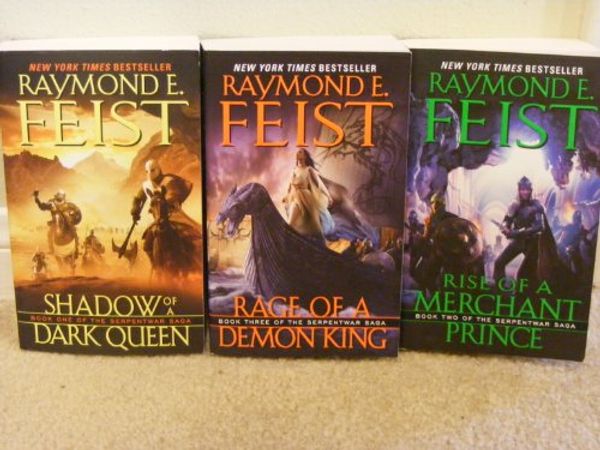 Cover Art for 9780380792405, Rage of a Demon King/Shadow of a Dark Queen/Rise of a Merchant Prince by Raymond E Feist