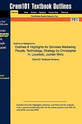 Cover Art for 9781428830196, Outlines & Highlights for Services Marketing by Cram101 Textbook Reviews