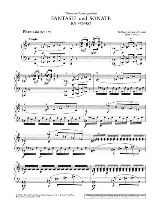 Cover Art for 9790500572695, MOZART - Fantasia (K.475) y Sonata en Do menor (K.457) para Piano (Urtext) (Leisinger/Scholz) by Wolfgang Amadeus Mozart